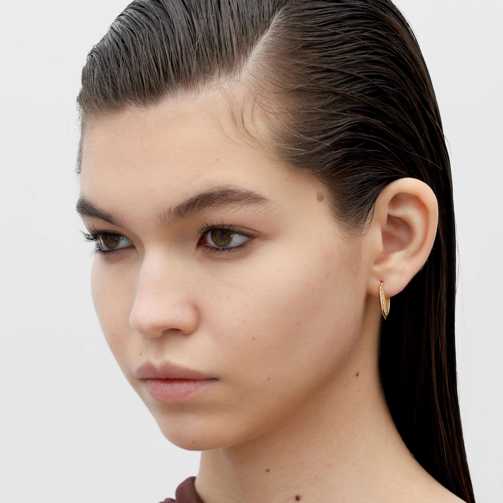 RSNY Simple Roman Earrings - R2149B