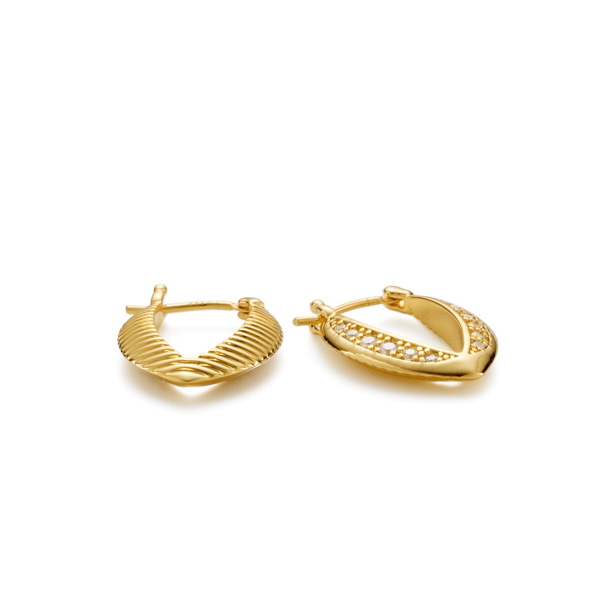 RSNY Simple Roman Earrings - R2149B