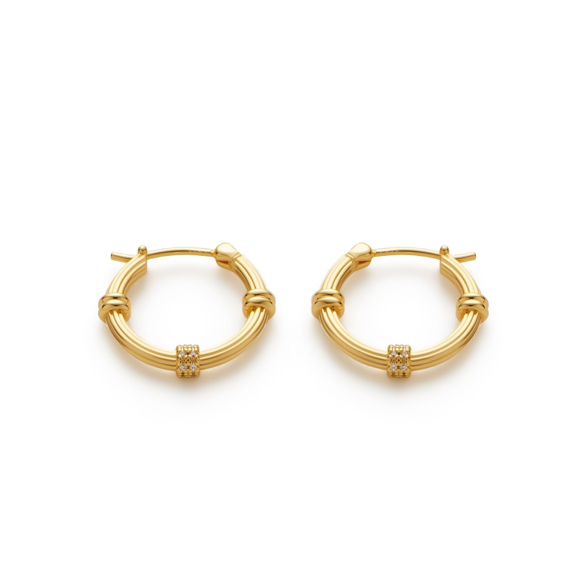 RSNY Simple Roman Earrings - R2154B