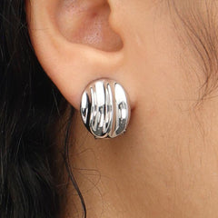 RSNY simple Roman stud earrings - R2125A