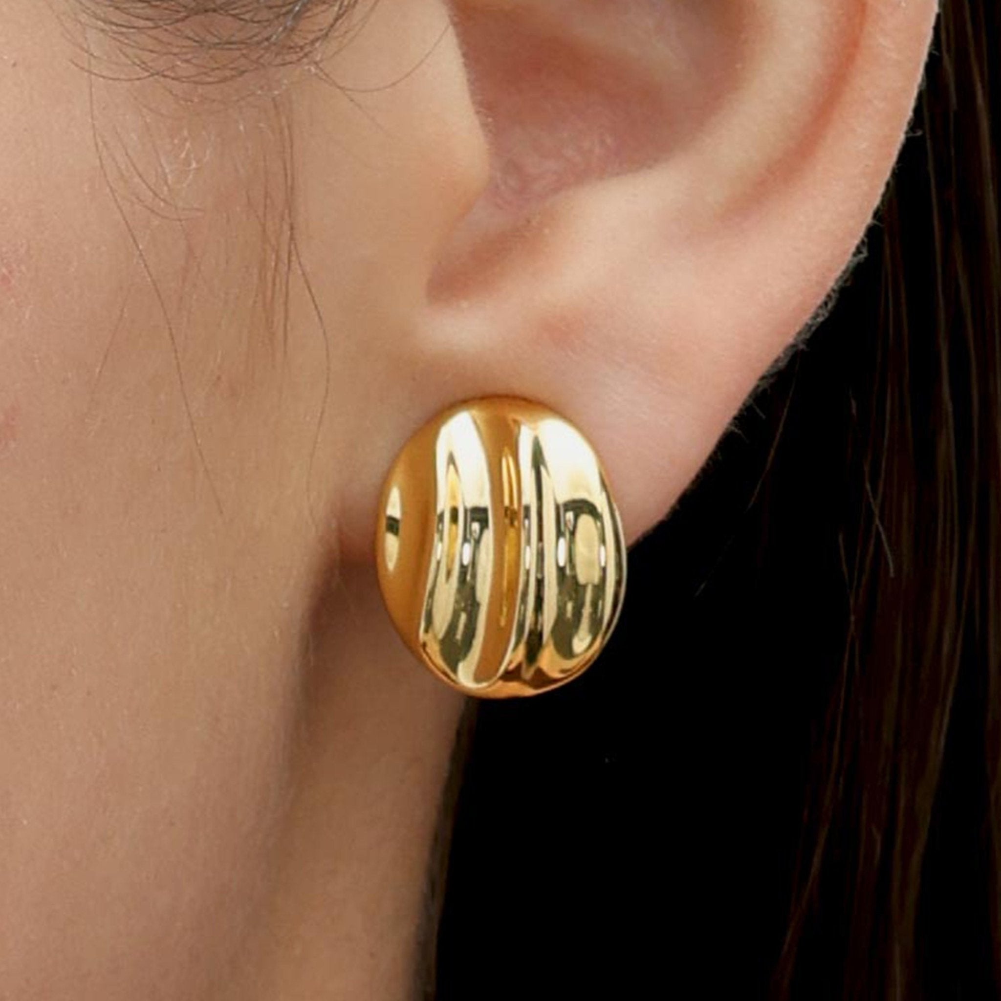 RSNY simple Roman stud earrings - R2125B