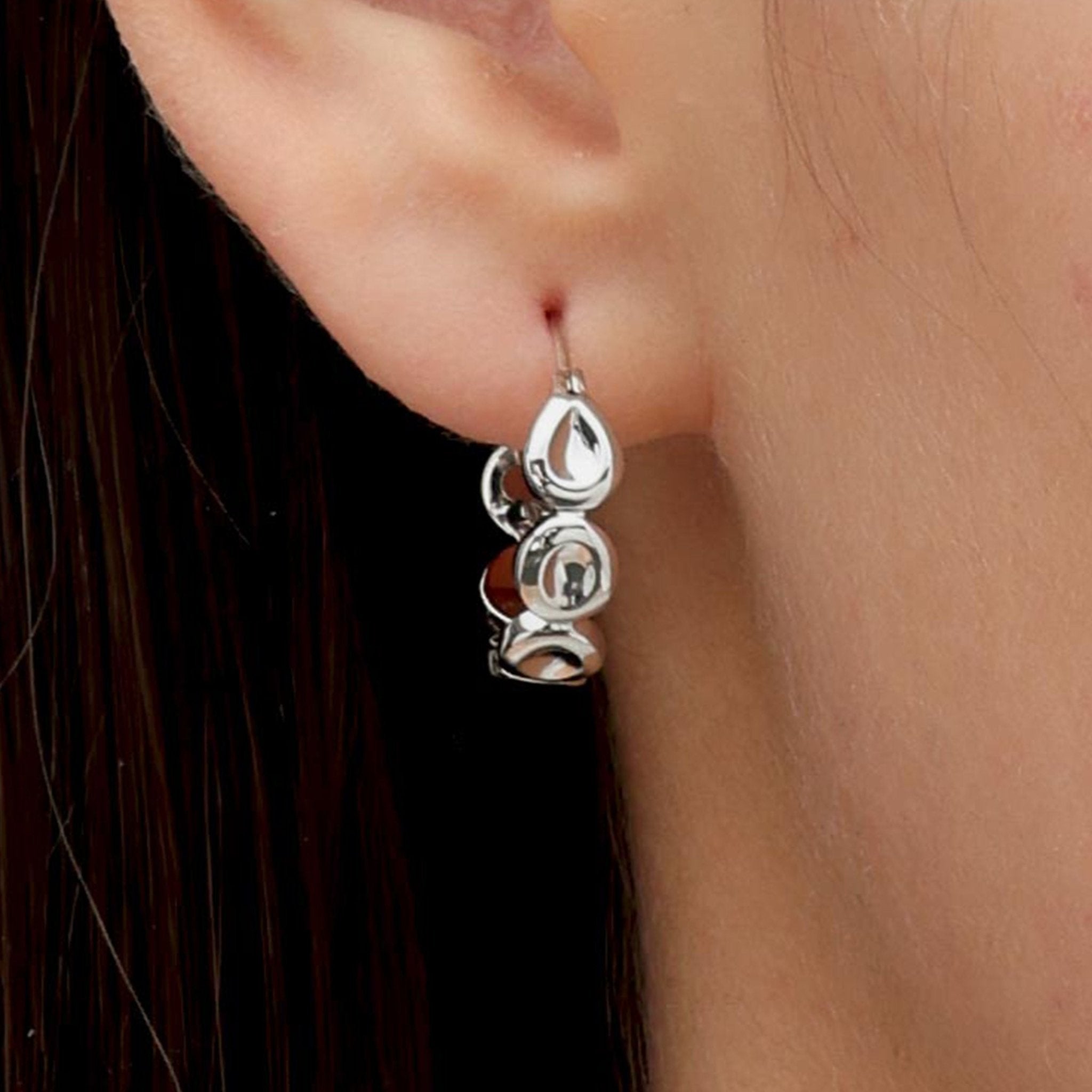 RSNY simple styling earrings - R2105A