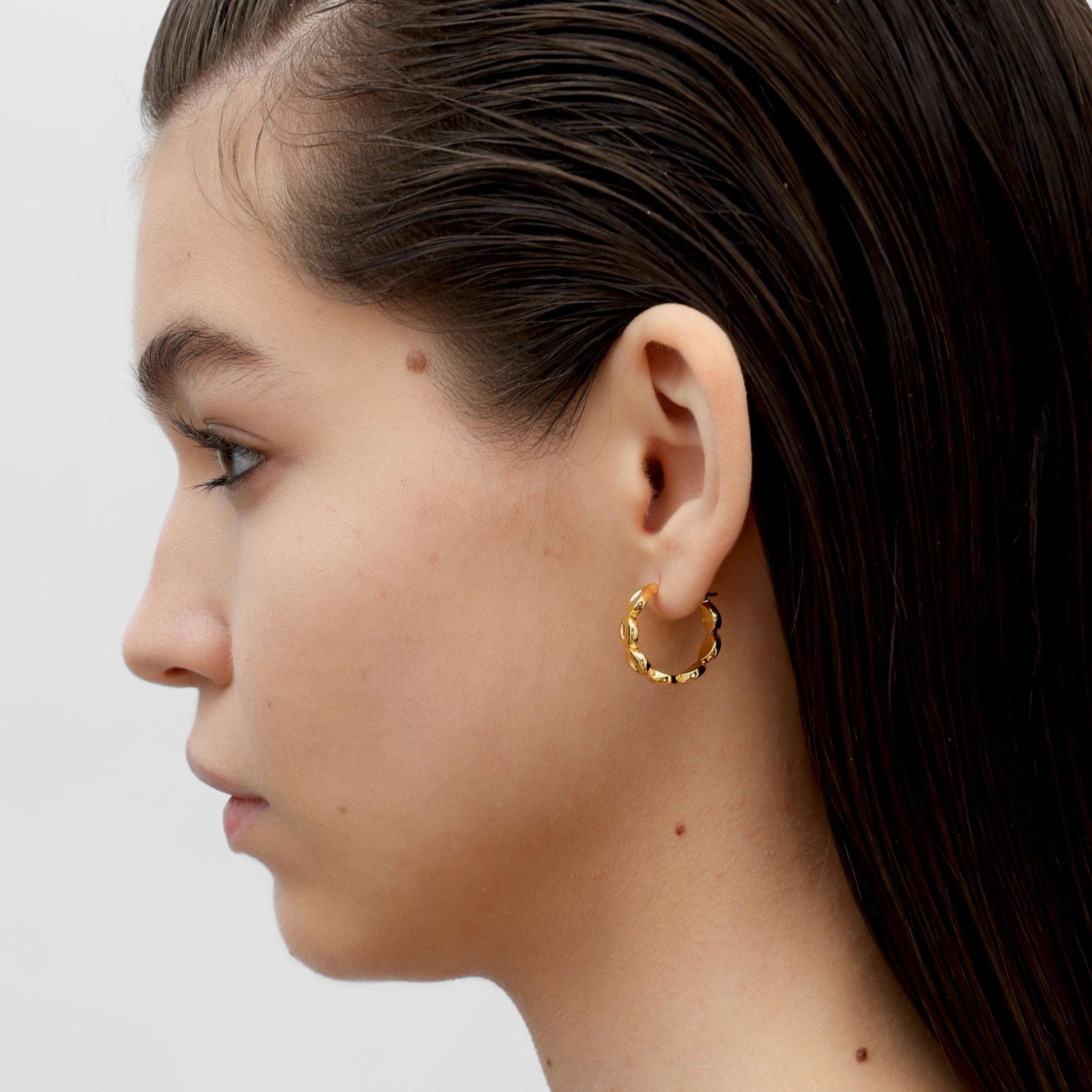 RSNY simple styling earrings - R2105B