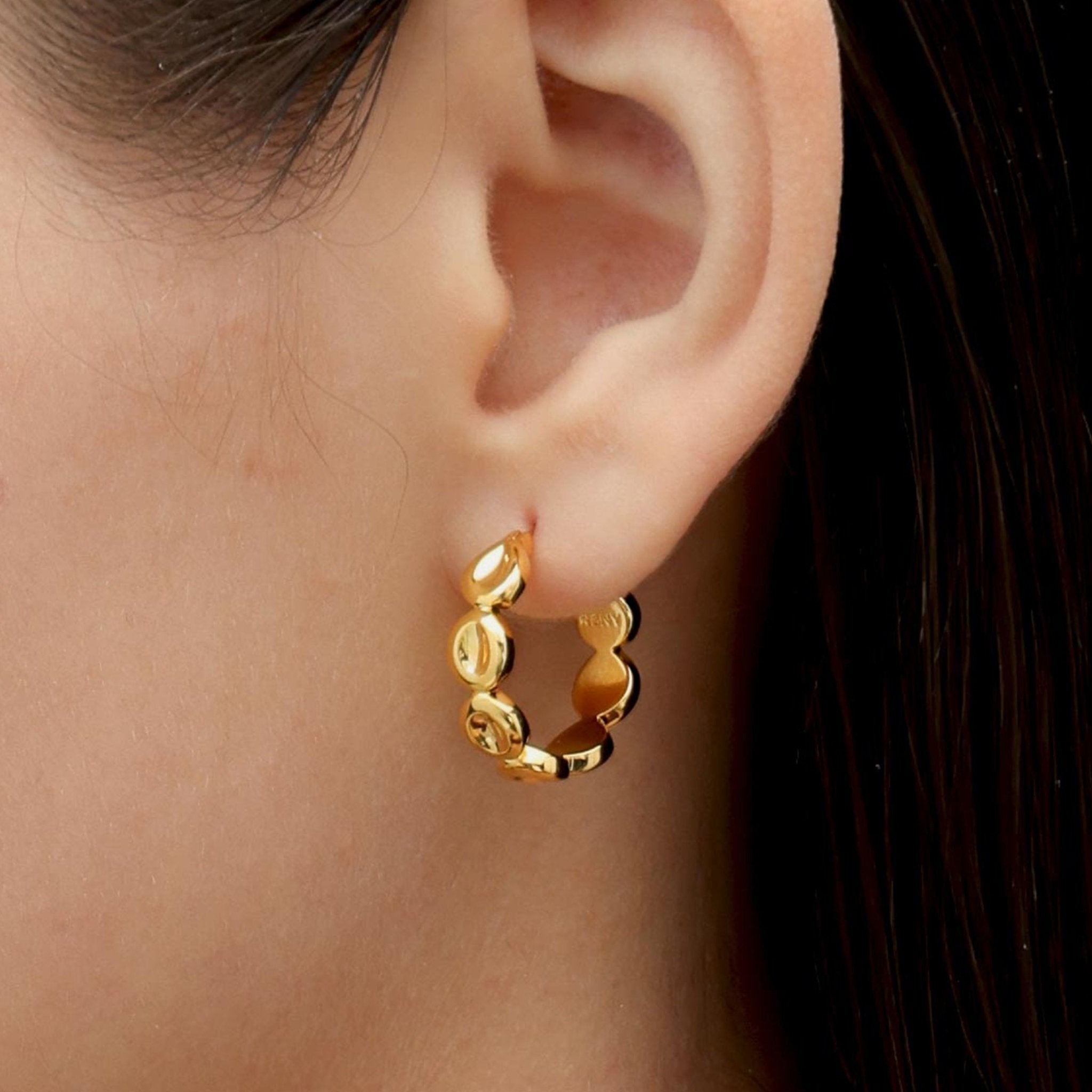 RSNY simple styling earrings - R2105B