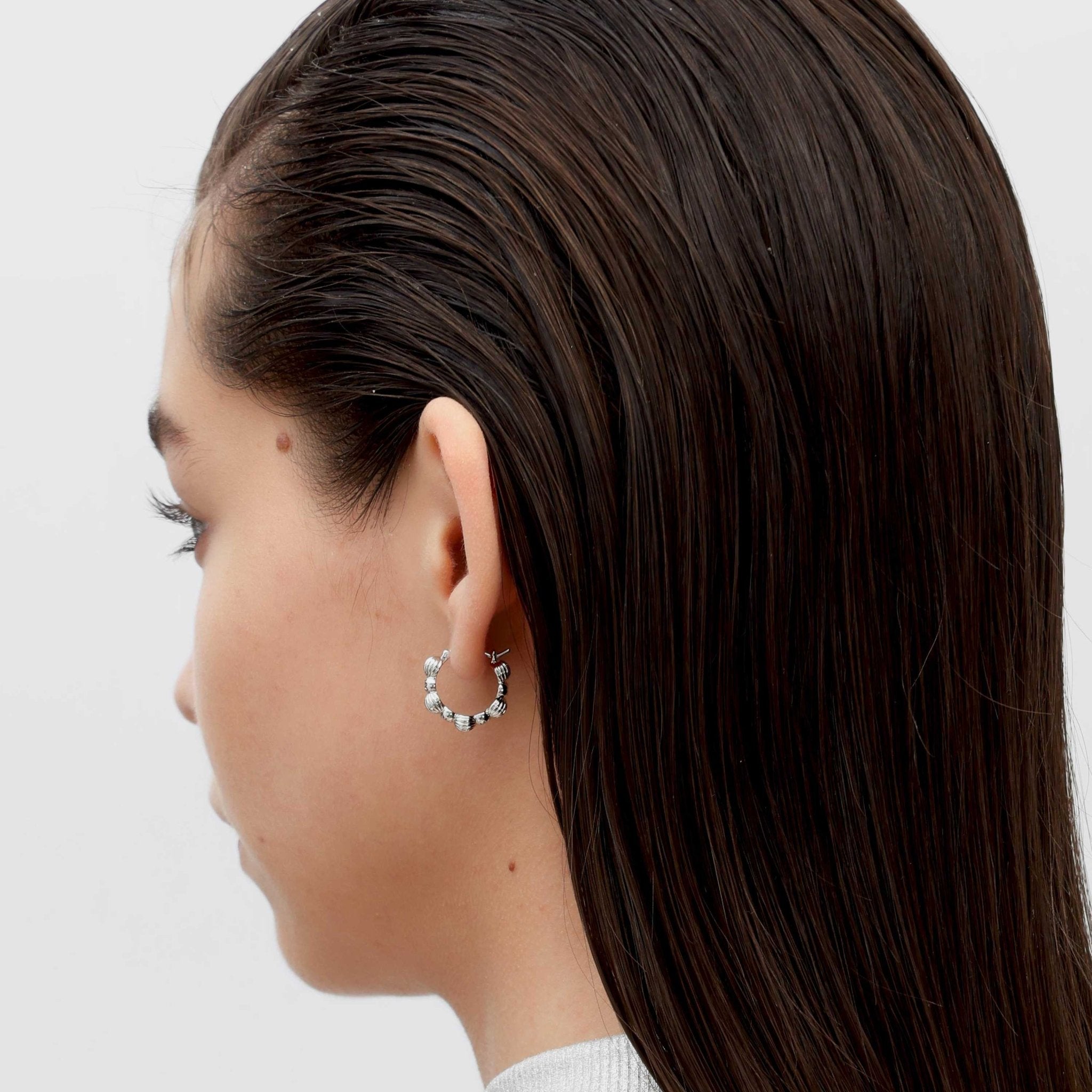 RSNY simple styling earrings - R2148A