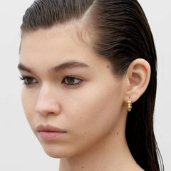 RSNY simple styling earrings - R2148B
