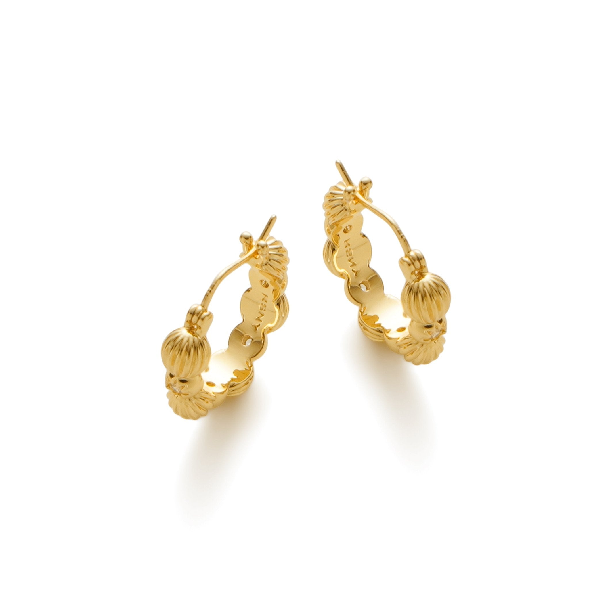 RSNY simple styling earrings - R2148B