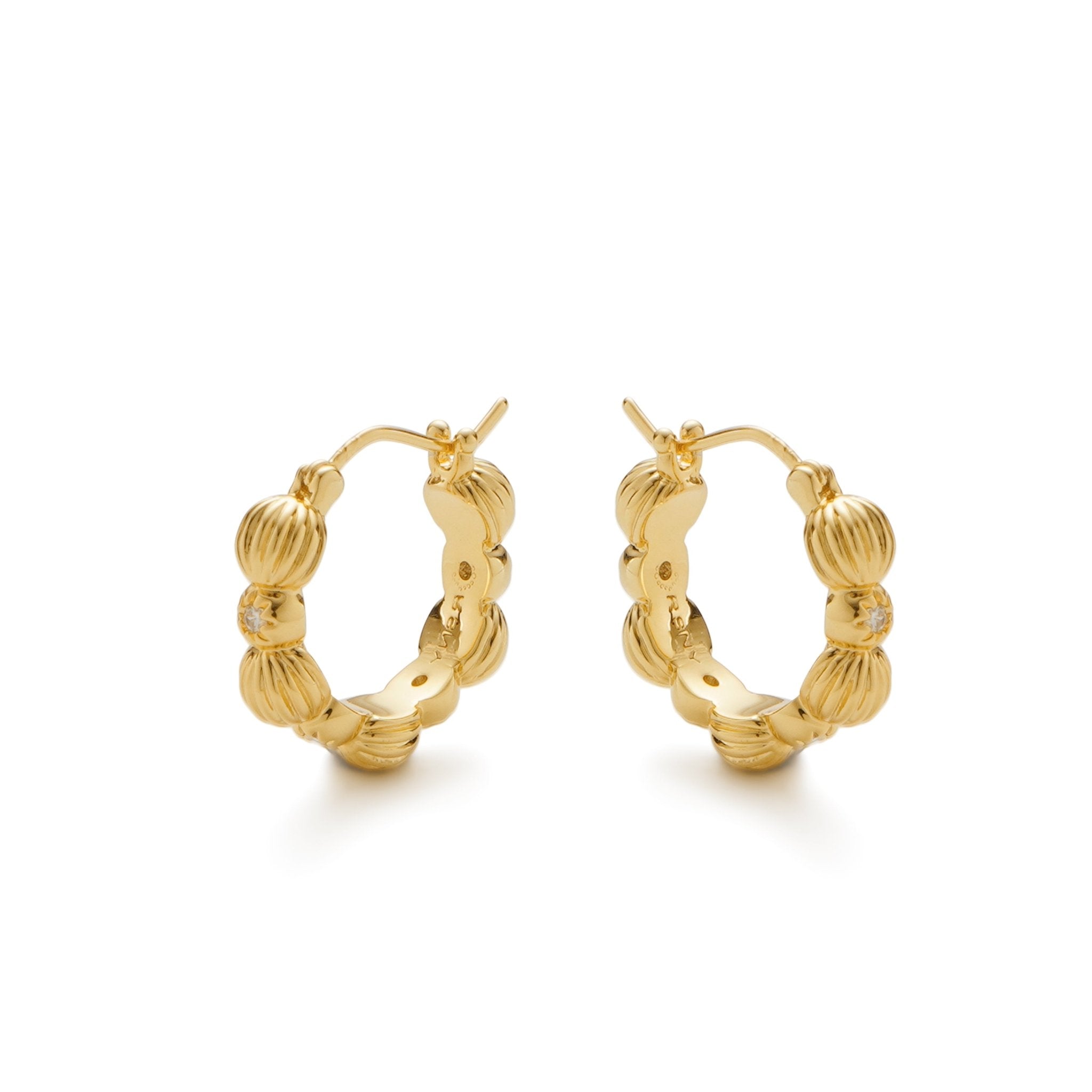 RSNY simple styling earrings - R2148B