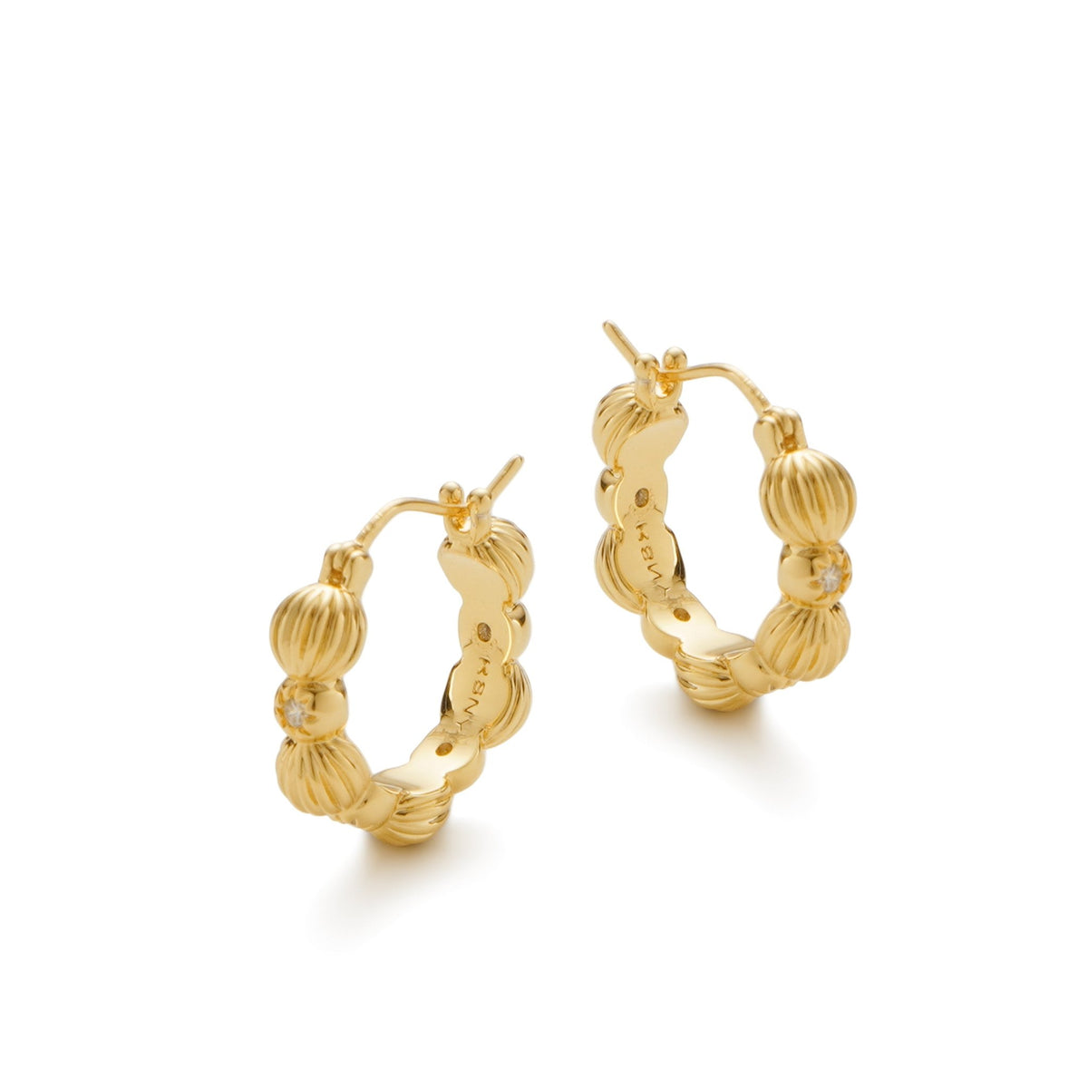 RSNY simple styling earrings - R2148B