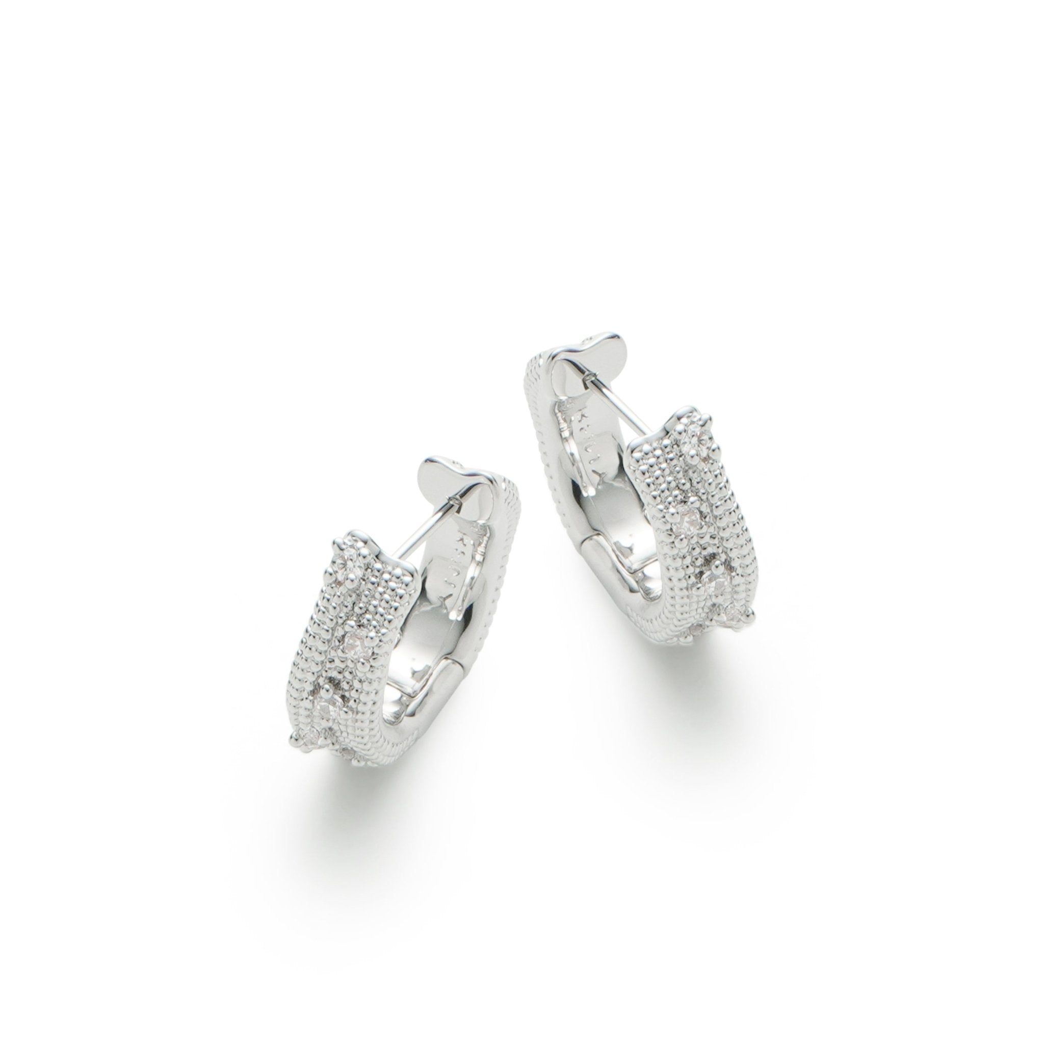 RSNY special - shaped double - ring earrings - R2180A