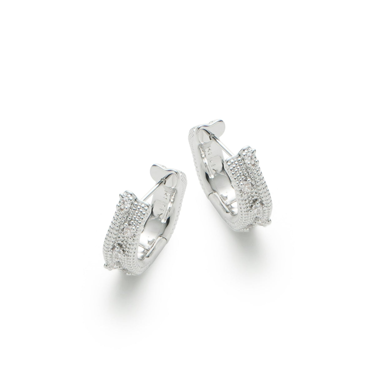 RSNY special - shaped double - ring earrings - R2180A