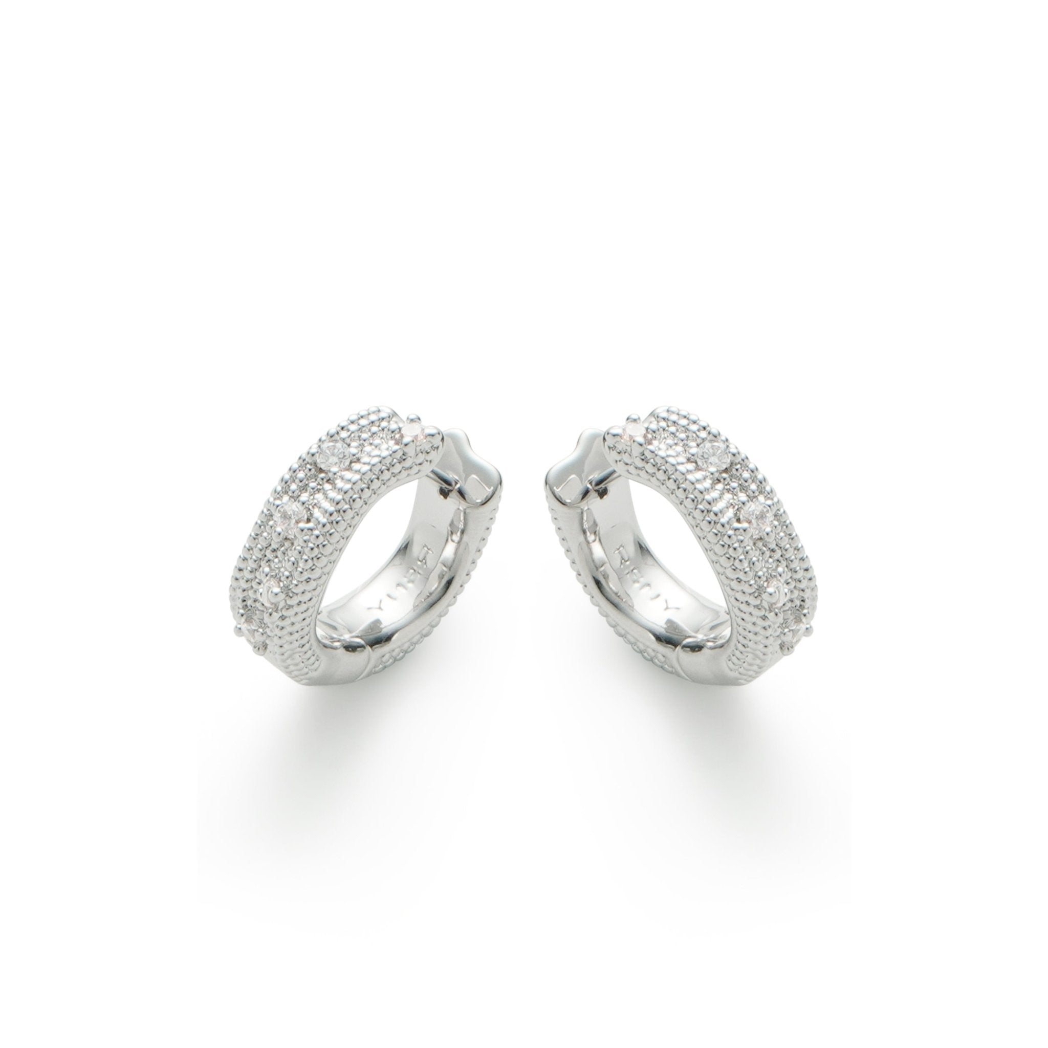 RSNY special - shaped double - ring earrings - R2180A