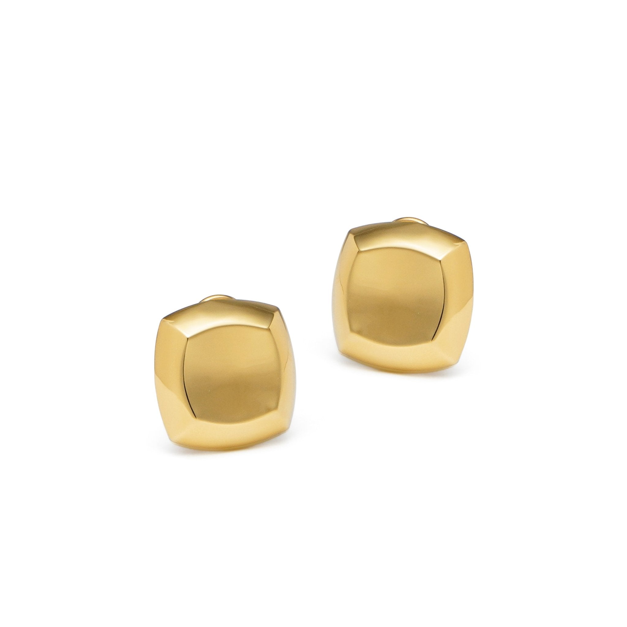 RSNY square diamond stud earrings - R2072B