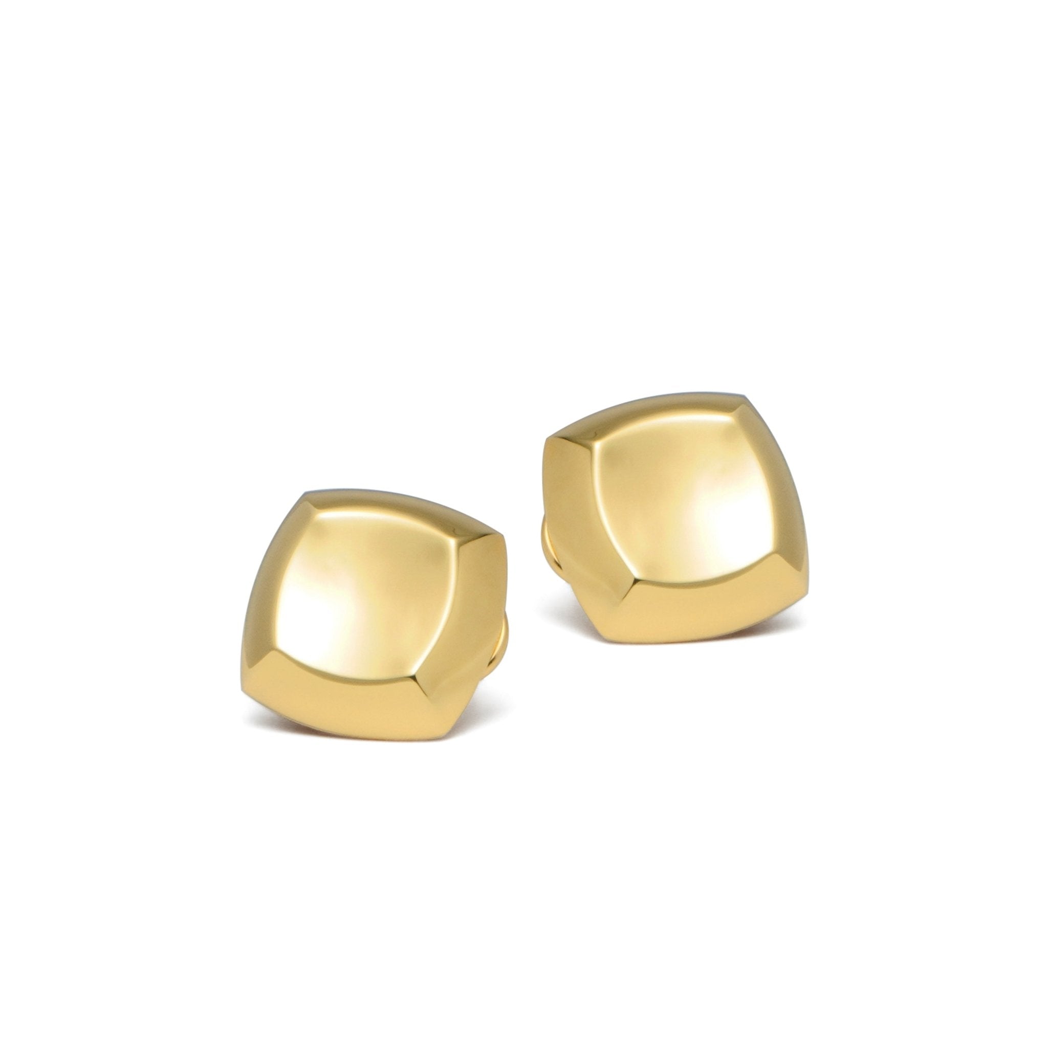 RSNY square diamond stud earrings - R2072B
