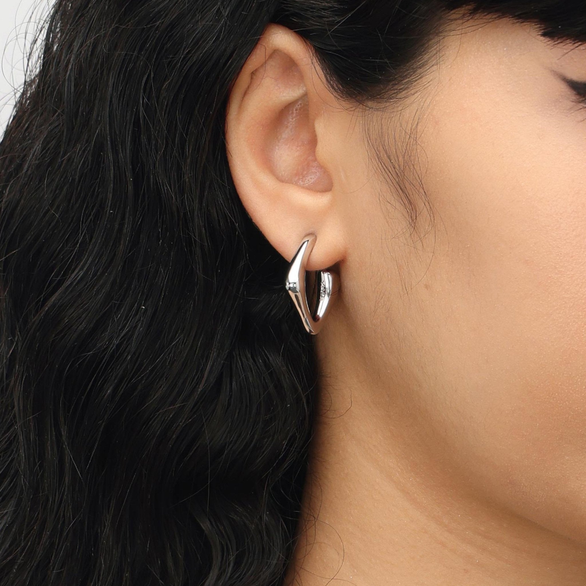 RSNY Square Geometric Earrings - R2056A