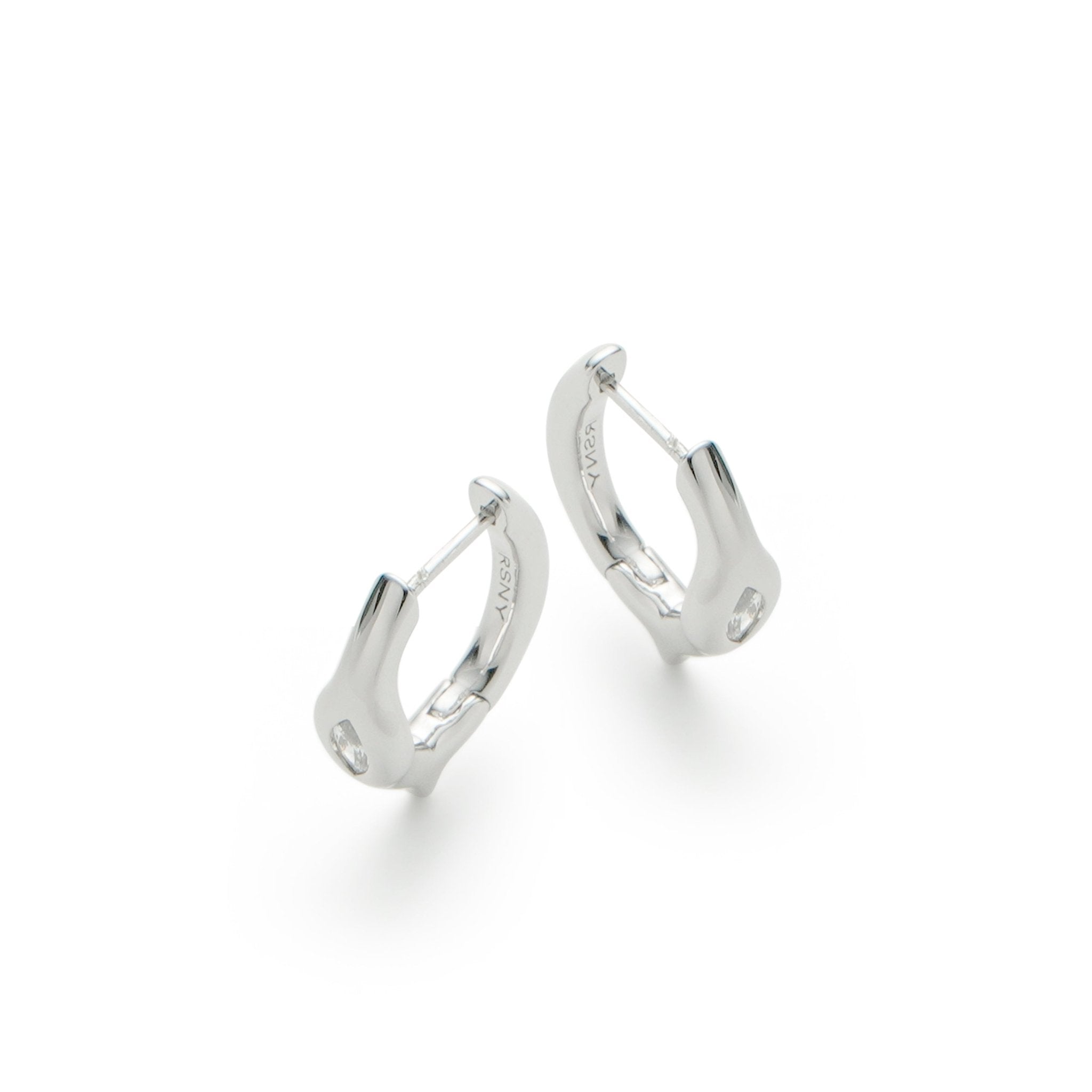 RSNY streamlined earrings - R2176A