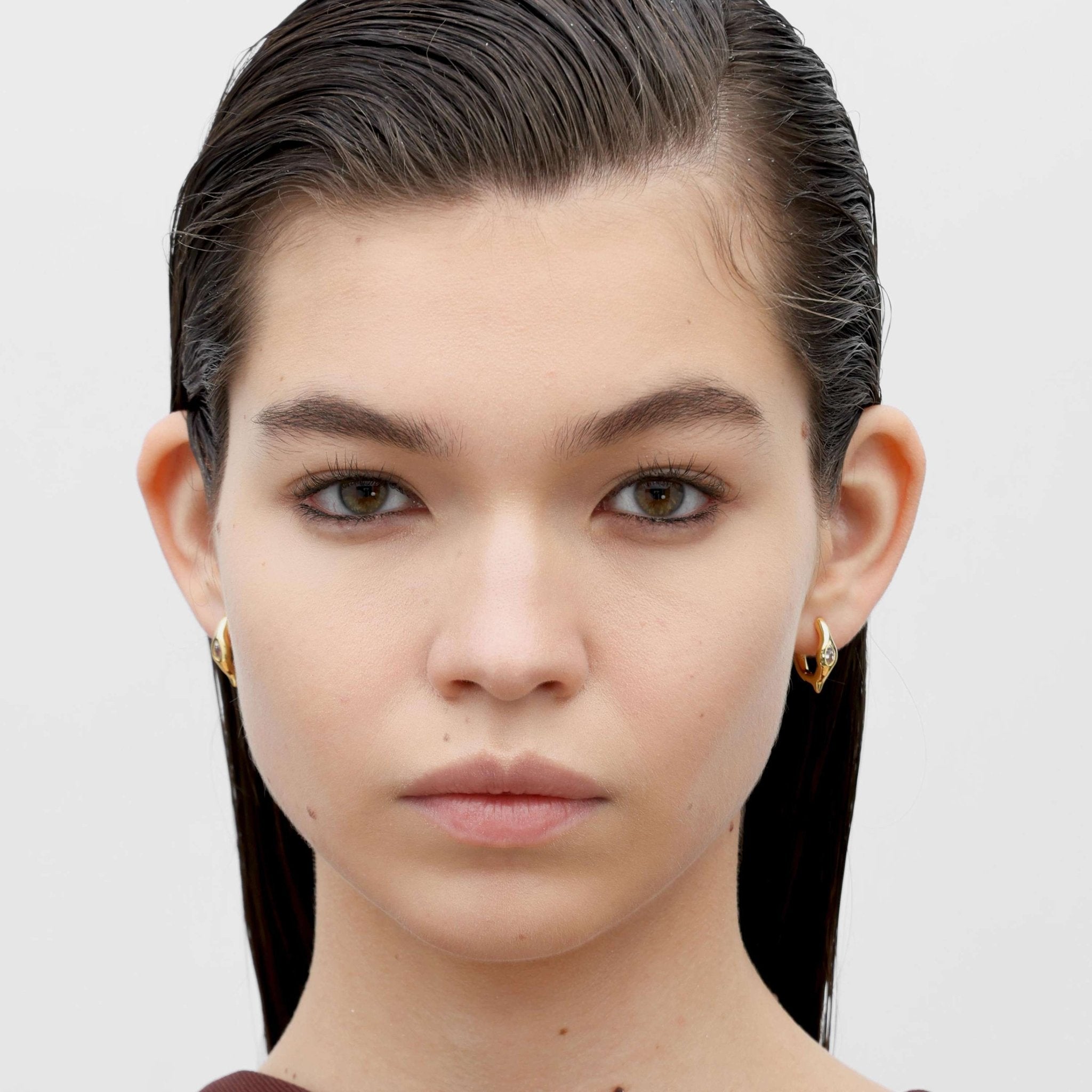 RSNY streamlined earrings - R2176B