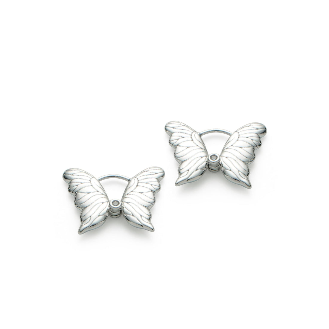 RSNY Textured Butterfly Earrings - R2175A