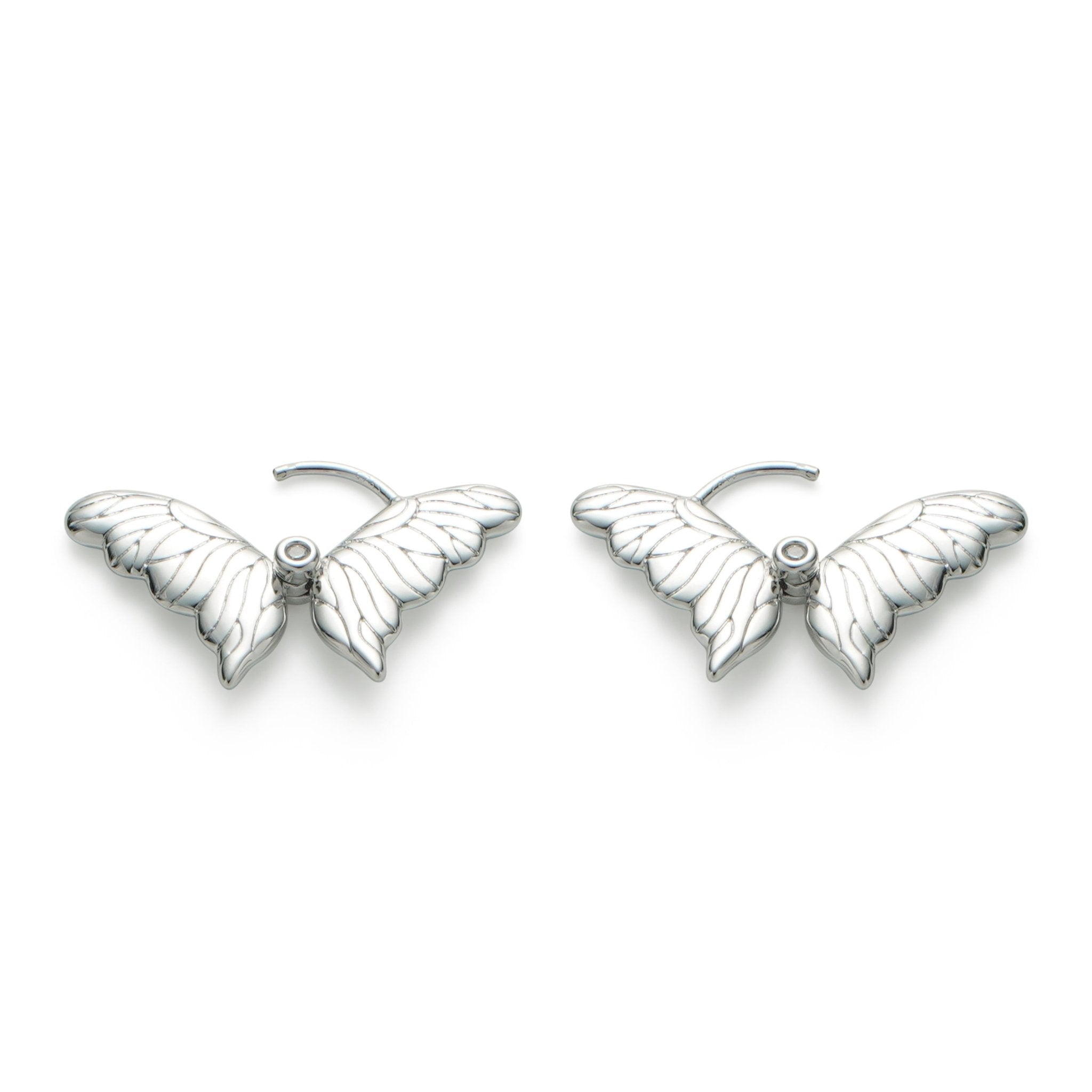 RSNY Textured Butterfly Earrings - R2175A