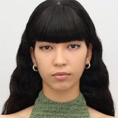 RSNY thick double strand earrings - R2043A