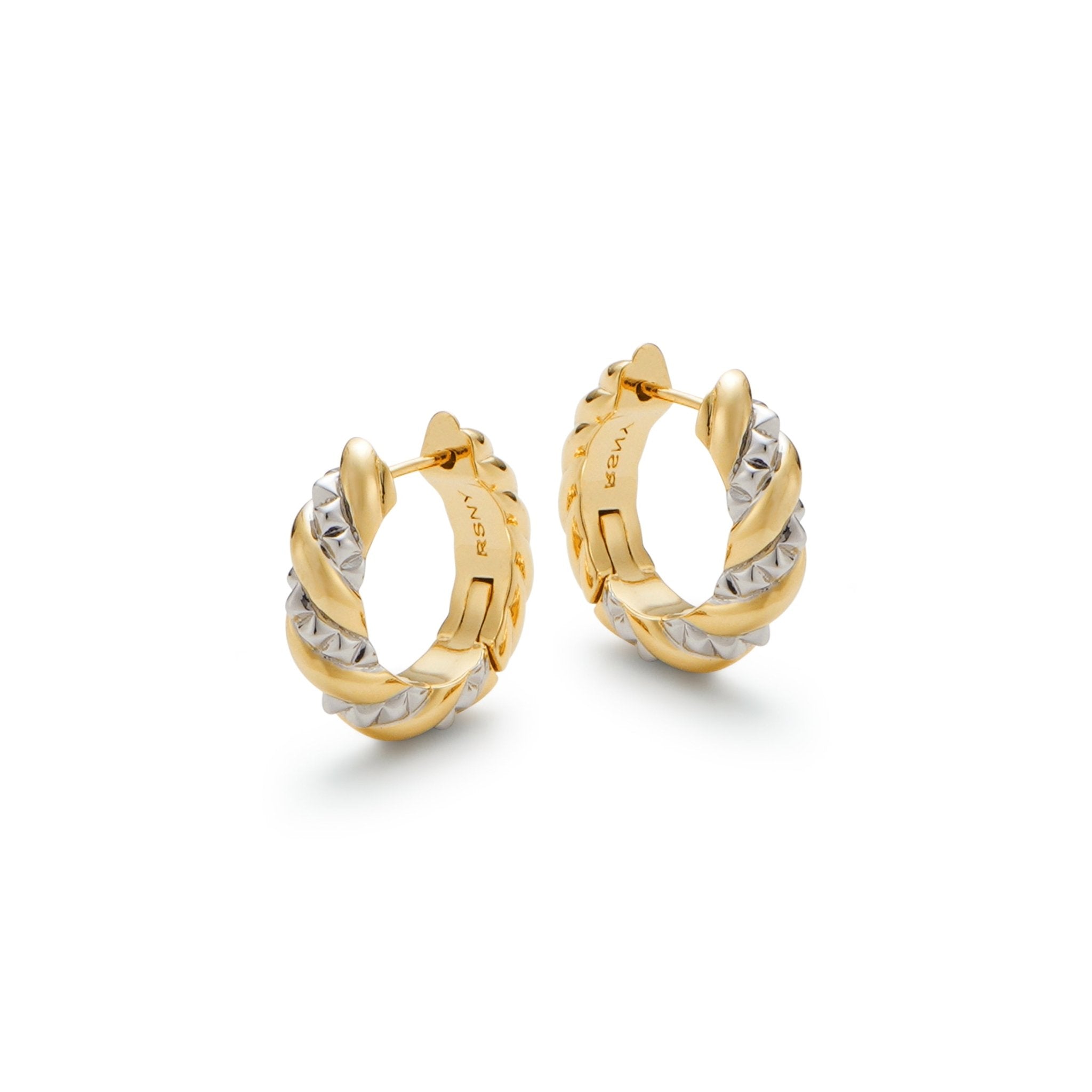 RSNY thick double strand earrings - R2043A