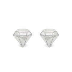 RSNY three - dimensional drill stud earrings - R2088A