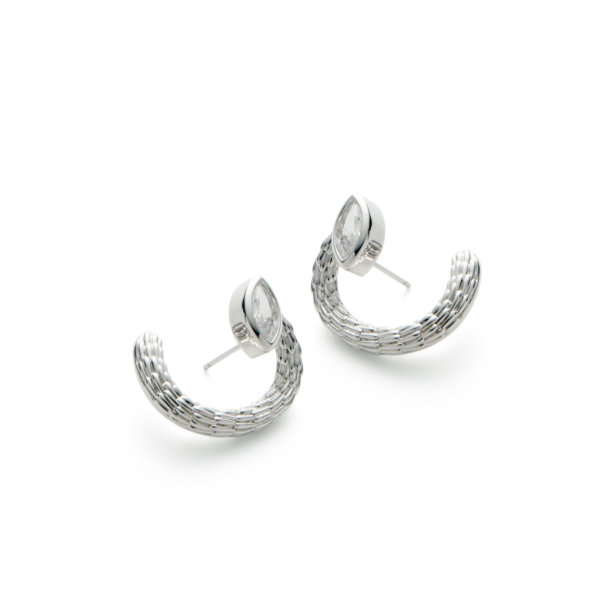 RSNY Vintage Textured Earrings - R2134A