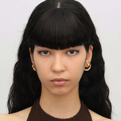 RSNY Vintage Textured Earrings - R2134B