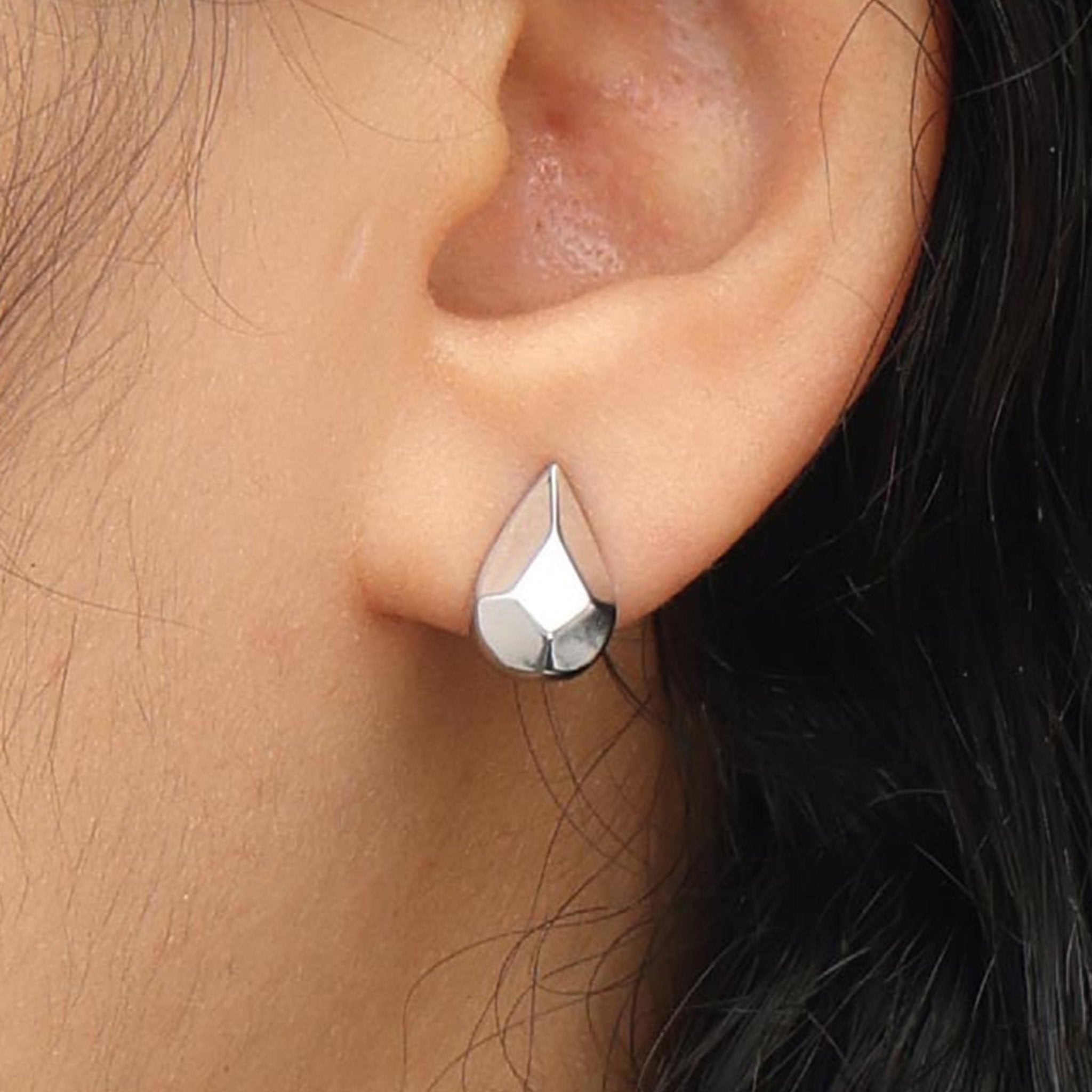 RSNY water drop diamond stud earrings - R2075A