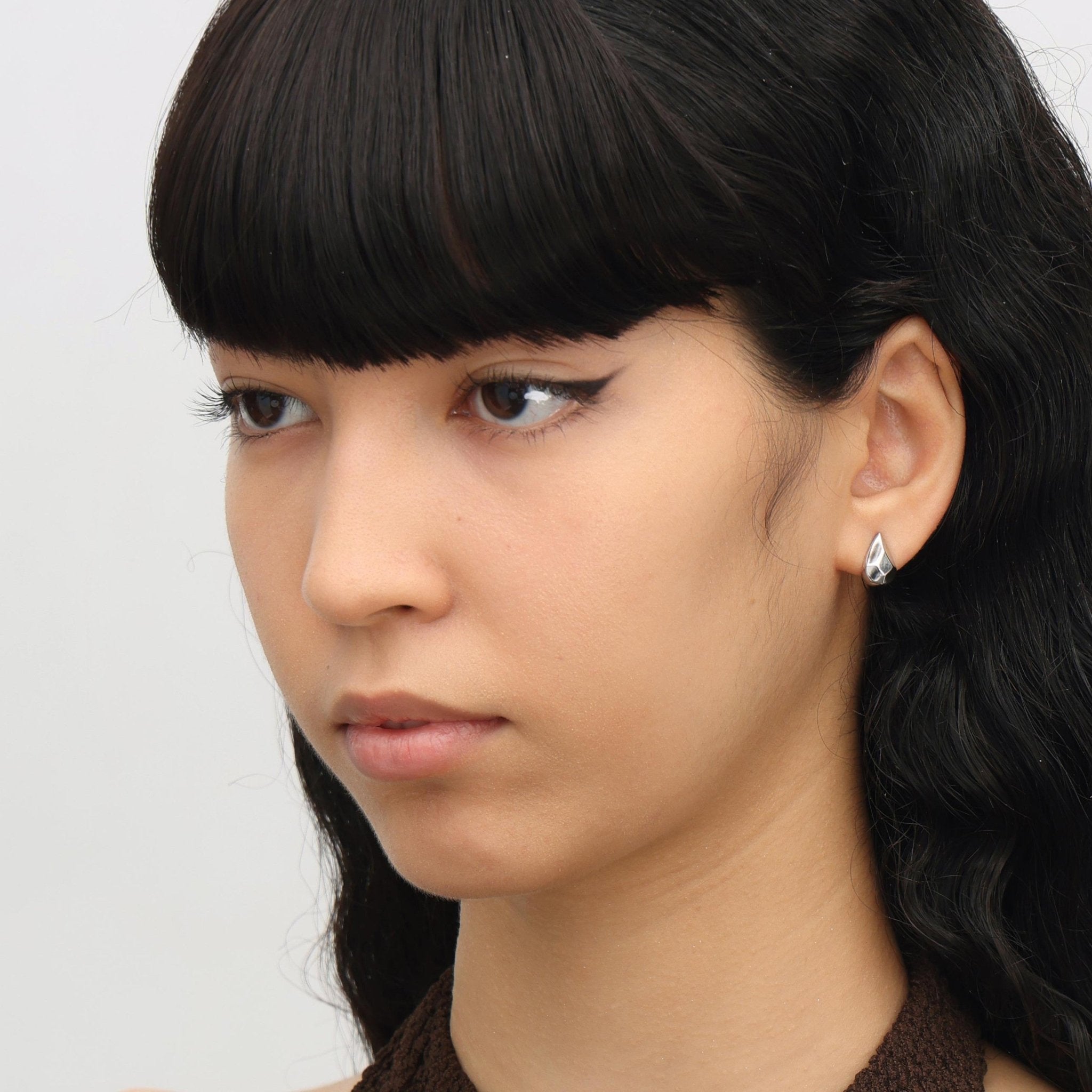 RSNY water drop diamond stud earrings - R2075A