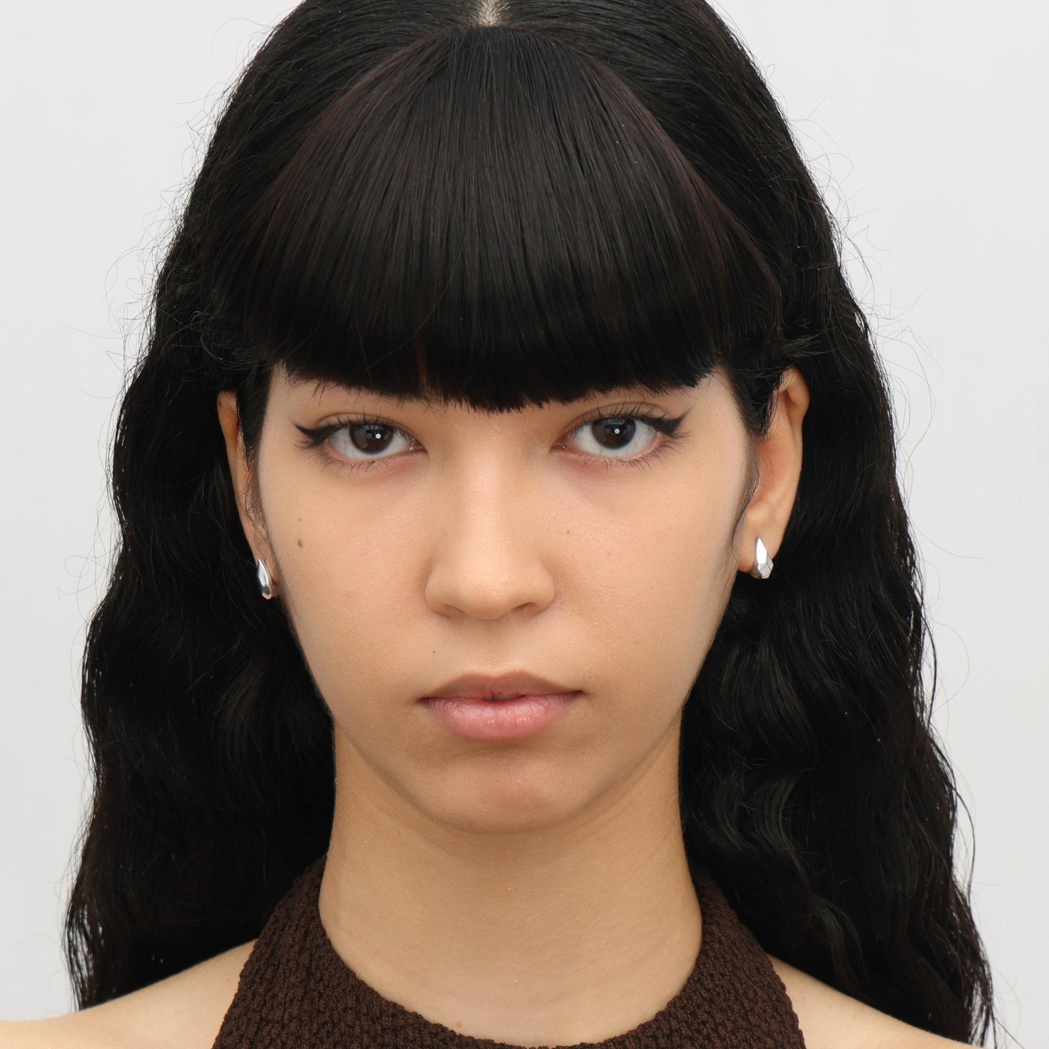 RSNY water drop diamond stud earrings - R2075A