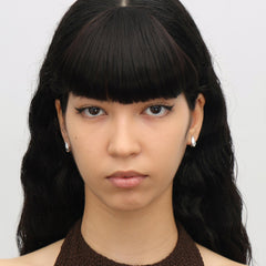 RSNY water drop diamond stud earrings - R2075A