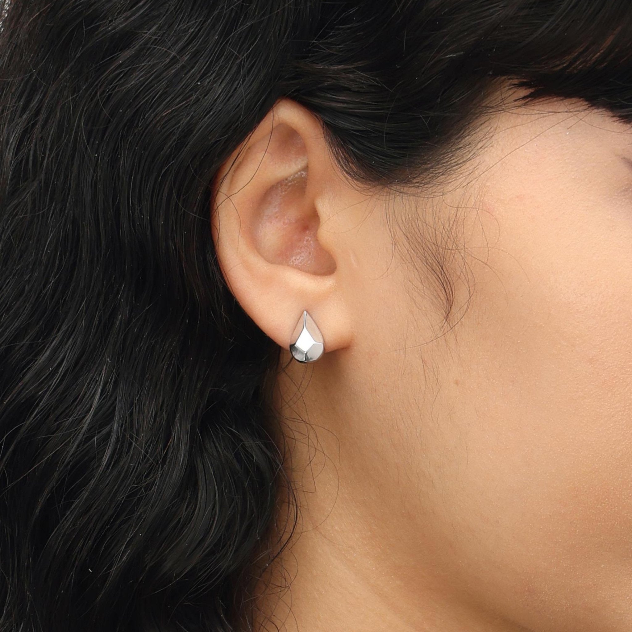 RSNY water drop diamond stud earrings - R2075A