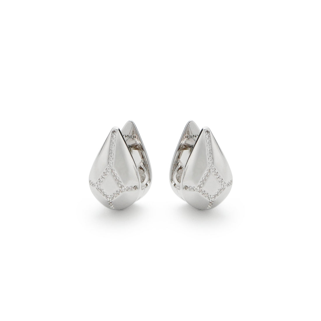 RSNY Water Drop Diamond Stud Earrings - R2112A