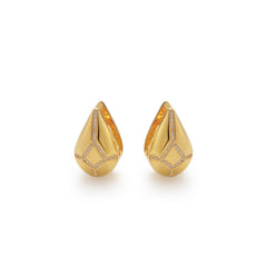 RSNY Water Drop Diamond Stud Earrings - R2112B