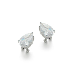 RSNY water drop shape diamond stud earrings - R2131A