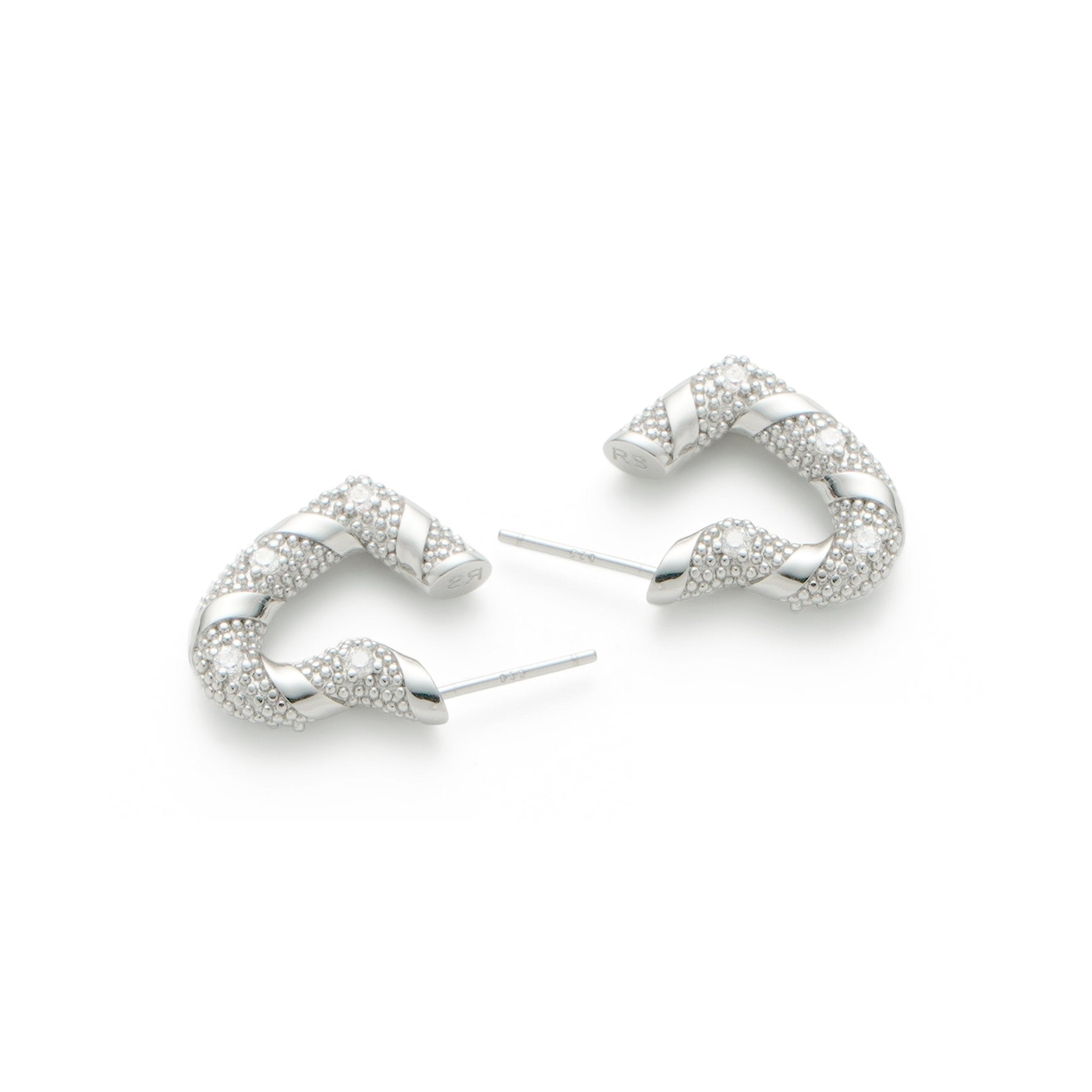 RSNY winding love stud earrings - R2185A