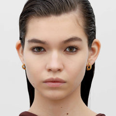 RSNY winding love stud earrings - R2185B