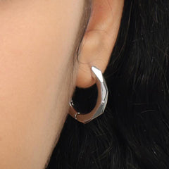 RSNYBasic diamond - cut earrings - R2076A
