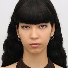 RSNYBasic diamond - cut earrings - R2076A