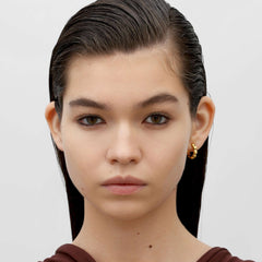 RSNYBasic round diamond earrings - R2069B